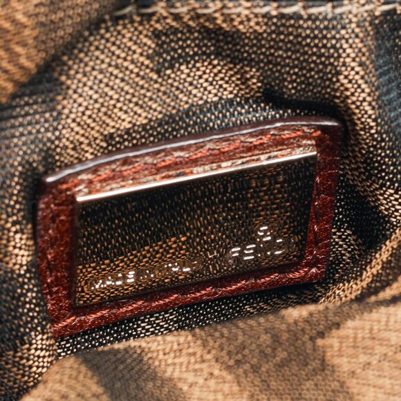 Fendi Spy SS2005 Runway Brown Leather Pleated Clutch - Picture 11 of 11